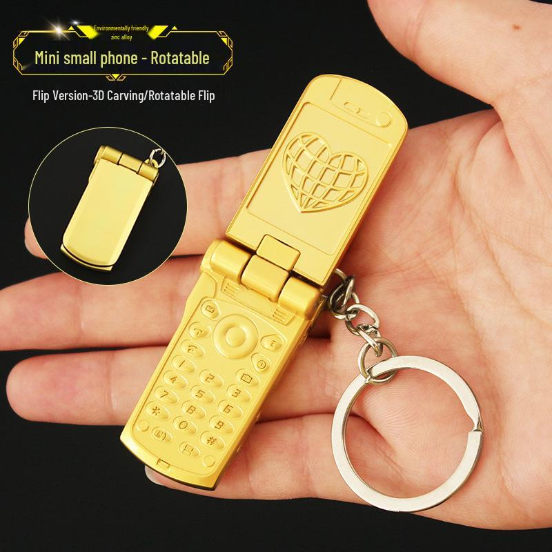 Креативный вращающийся металлический мини-брелок для телефона, игрушка-подвеска, 4 см
Креативный вращающийся металлический мини-брелок для телефона, игрушка-подвеска, 4 см