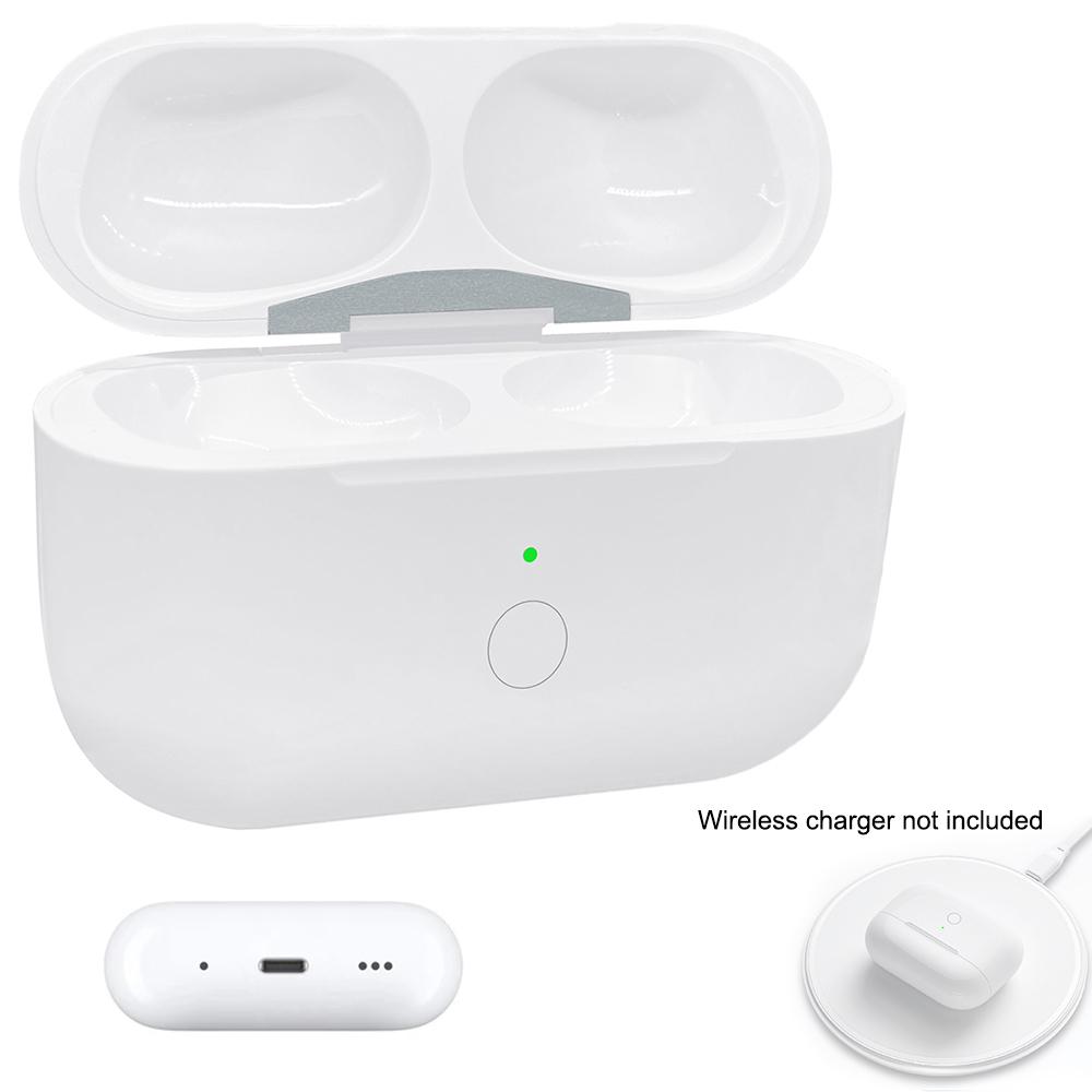 Для AirPods Pro 2/AirPods Pro 680 мАч Зарядный бокс Наушник Беспроводной зарядный чехол, 8-контактный интерфейс белый
Для AirPods Pro 2/AirPods Pro 680 мАч Зарядный бокс Наушник Беспроводной зарядный чехол, 8-контактный интерфейс белый