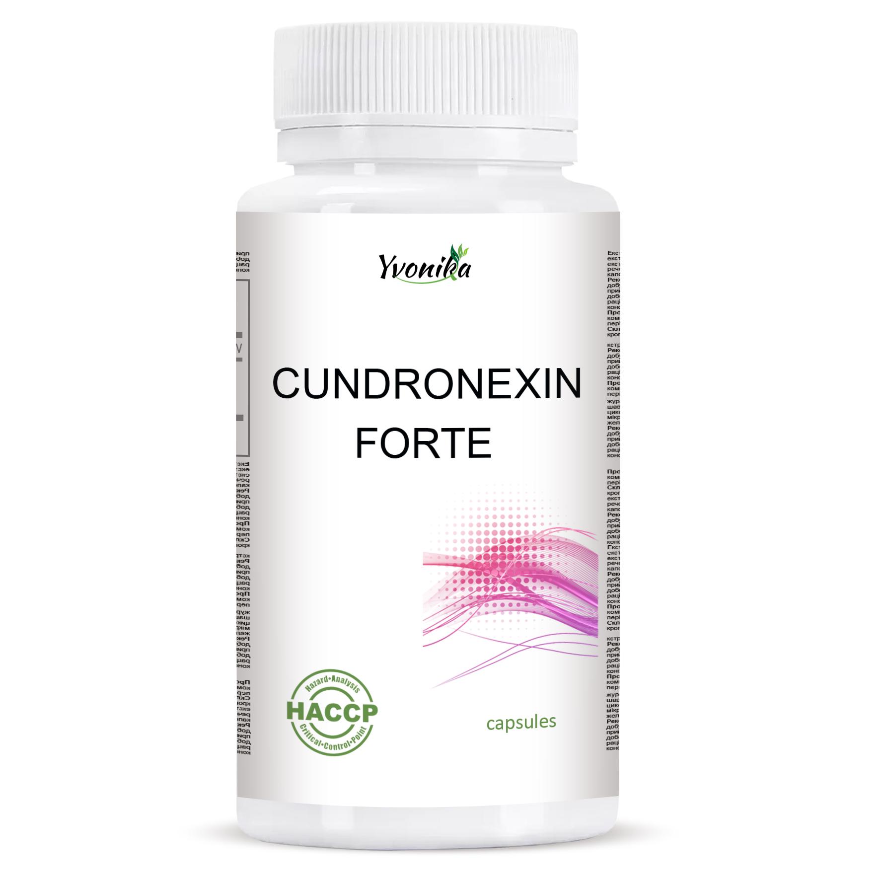 Cundronexin Forte – for women s comfort: 30 capsules.
Cundronexin Forte – for women s comfort: 30 capsules.