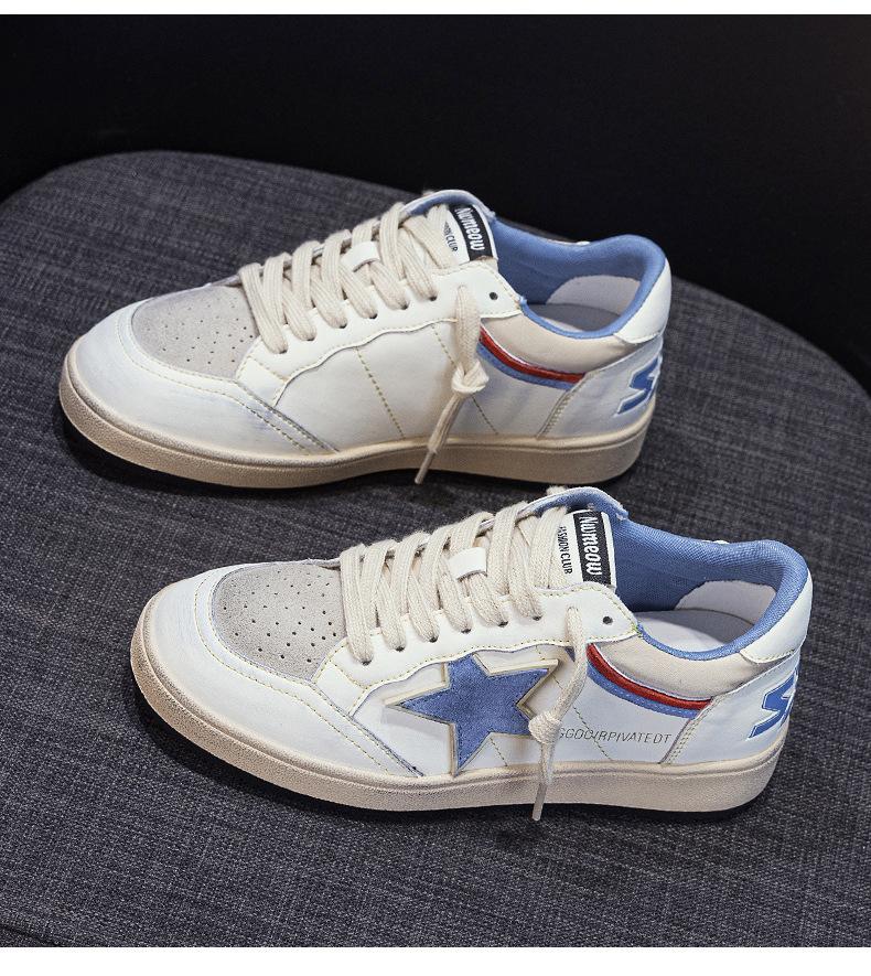 2025 autumn new retro old star color matching dirty shoes women increase height and thin personality versatile casual shoes 40 синій
2025 autumn new retro old star color matching dirty shoes women increase height and thin personality versatile casual shoes 40 синій