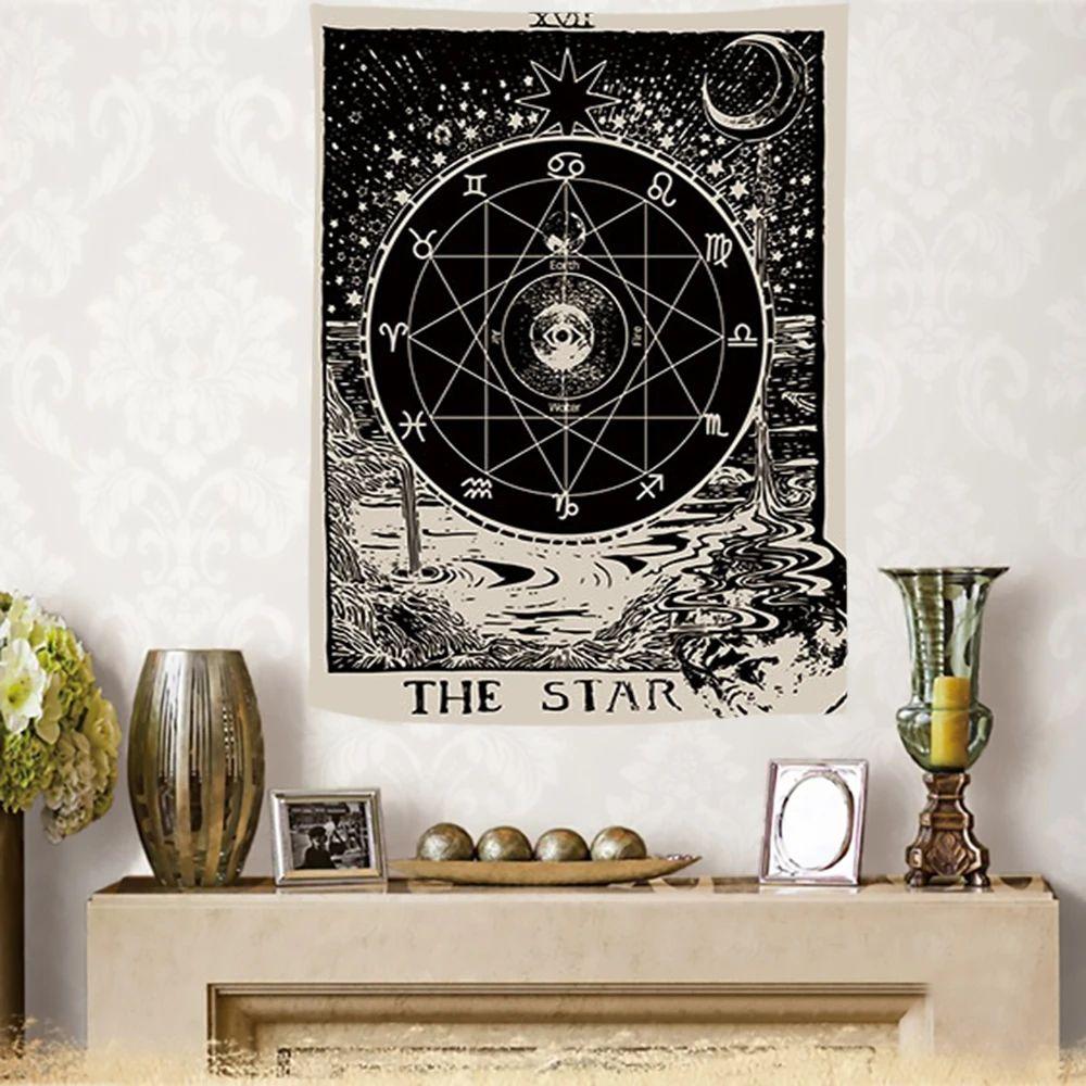 VIKAMA Vintage Sun Face Tapestry Natural Art Style Bird and Floral Motifs Perfect for Living Room or Bedroom Feature Wall 74x94cm(29x37in)
VIKAMA Vintage Sun Face Tapestry Natural Art Style Bird and Floral Motifs Perfect for Living Room or Bedroom Feature Wall 74x94cm(29x37in)
