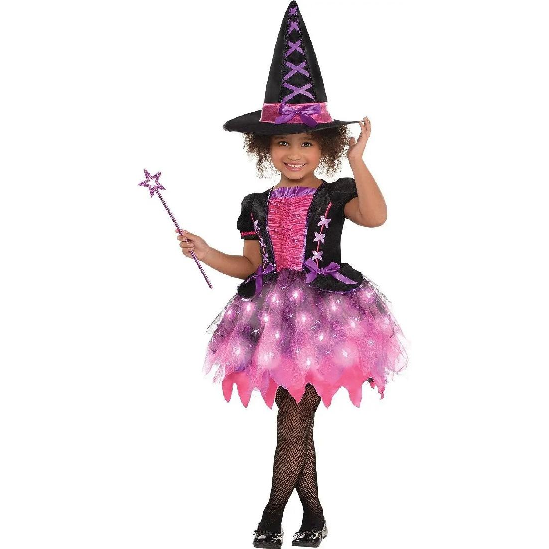 Хэллоуин Фея Детский костюм ведьмы для девочек Платье для Amscan Child Sparkle Witch косплей
Хэллоуин Фея Детский костюм ведьмы для девочек Платье для Amscan Child Sparkle Witch косплей