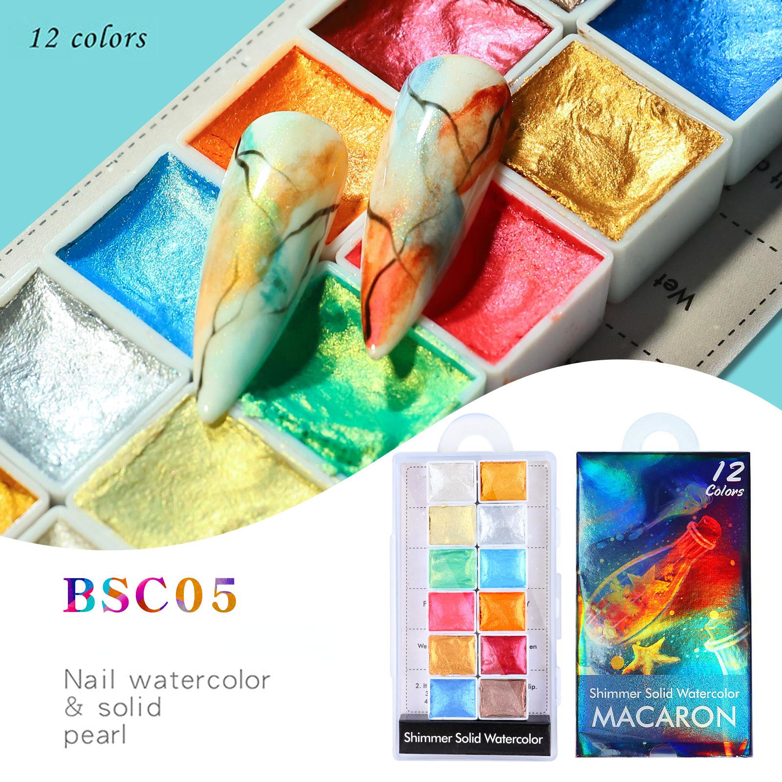 12 кольорів Акварельні фарби Глітер Soilid Порошок Шиммер Хром Пігмент Голографічні пилу для малюнків для нігтів
12 кольорів Акварельні фарби Глітер Soilid Порошок Шиммер Хром Пігмент Голографічні пилу для малюнків для нігтів