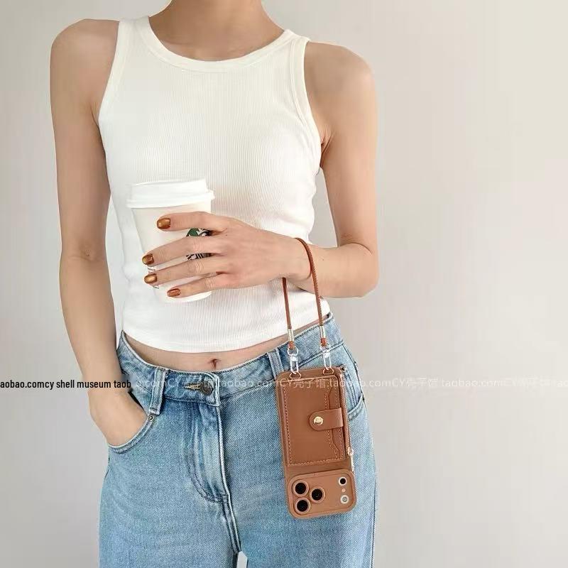 Korean Leather Grain Crossbody iPhone 17 Pro Max Card Holder Case iPhone 11 Pro
Korean Leather Grain Crossbody iPhone 17 Pro Max Card Holder Case iPhone 11 Pro