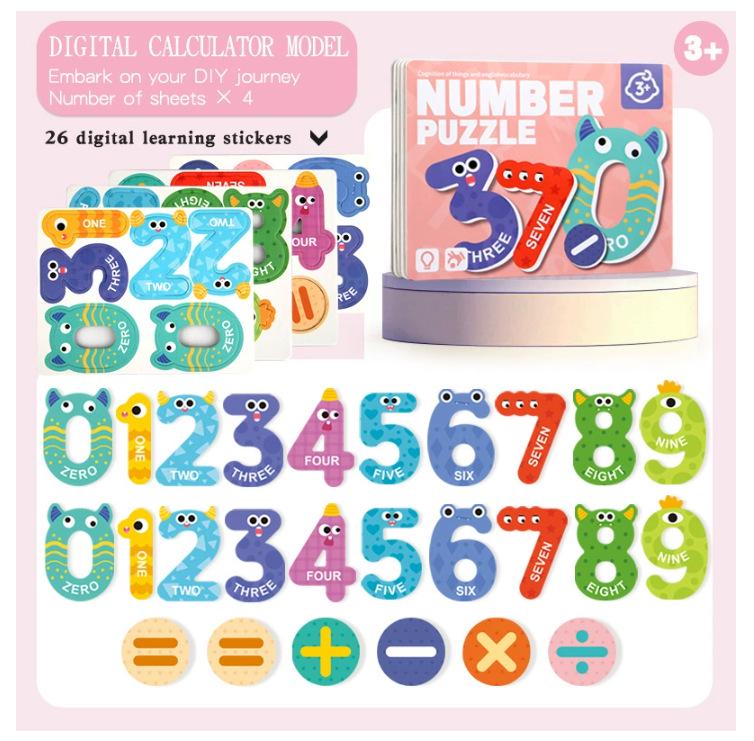 Xi Yin Farm Magnetic Puzzle Board: Animal & Number Letter Toy
Xi Yin Farm Magnetic Puzzle Board: Animal & Number Letter Toy