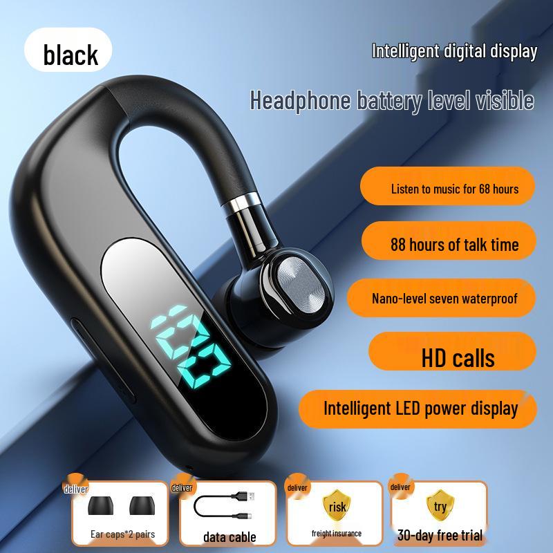 Over-Ear Bluetooth Earphones with Long Battery Life for Driving and Riding Standard
Over-Ear Bluetooth Earphones with Long Battery Life for Driving and Riding Standard