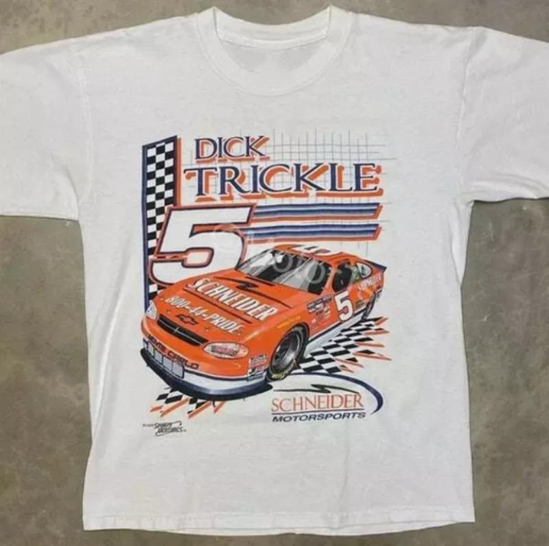 SALE Vintage 1999 Nascar Dick Trickle Schneider T Shirt Dick Trickle Shirt S-4XL Unisex New Spring/Summer Arrivals Man and Woman 5XL різнокольоровий
SALE Vintage 1999 Nascar Dick Trickle Schneider T Shirt Dick Trickle Shirt S-4XL Unisex New Spring/Summer Arrivals Man and Woman 5XL різнокольоровий