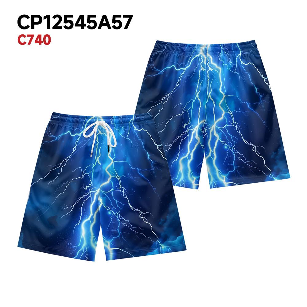 European And American Dark Natural Lightning Element Men S Casual Shorts Beach Pants XXS
European And American Dark Natural Lightning Element Men S Casual Shorts Beach Pants XXS
