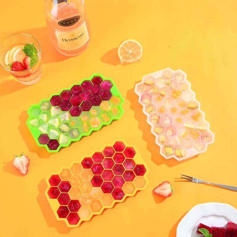 37 Grid Silicone Honeycomb Ice Cube Mold DIY Juice Ice Cube Homemade Ice Box Ice Mold Food Grade Silicone Ice Cube Tray зелёный
37 Grid Silicone Honeycomb Ice Cube Mold DIY Juice Ice Cube Homemade Ice Box Ice Mold Food Grade Silicone Ice Cube Tray зелёный