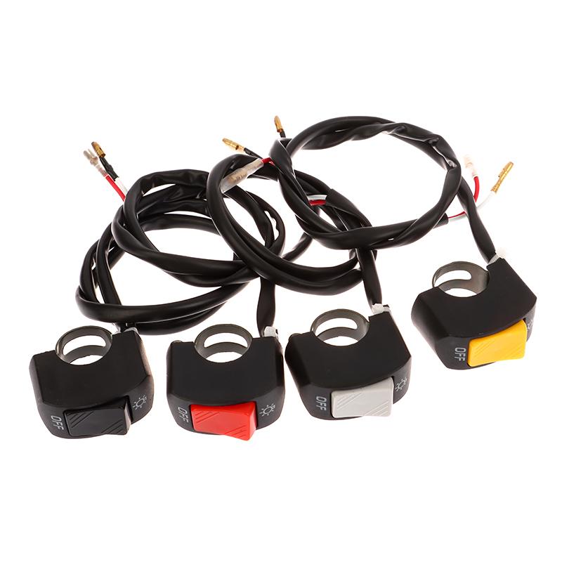 Modified Switches Accessories Motorcycle Switch ON OFF Control Buttton Handlebar Mount Headlight Signal Lamp Control жёлтый
Modified Switches Accessories Motorcycle Switch ON OFF Control Buttton Handlebar Mount Headlight Signal Lamp Control жёлтый