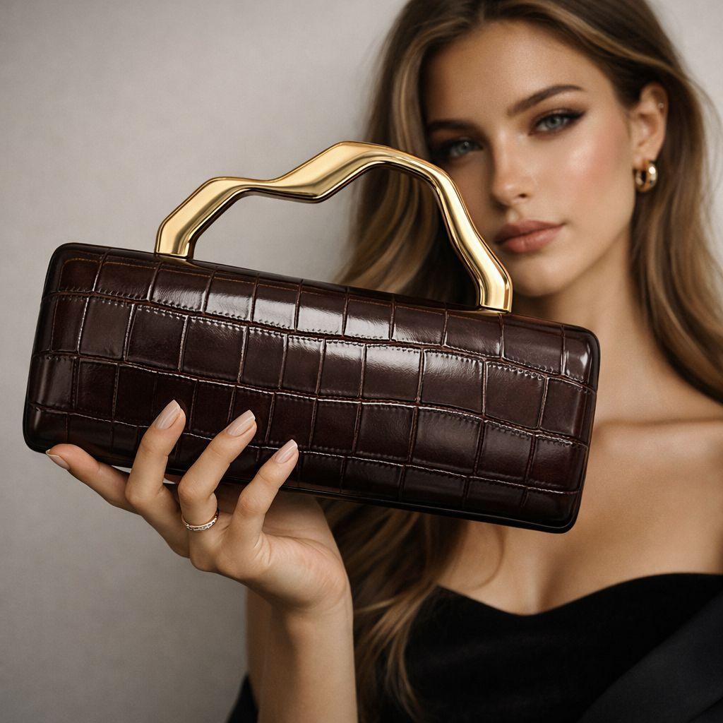 Alligator Pattern Women s Handbag Golden Handle Rectangular Bag High-end Box Bag Luxury Designer Shoulder Messenger Bag
Alligator Pattern Women s Handbag Golden Handle Rectangular Bag High-end Box Bag Luxury Designer Shoulder Messenger Bag