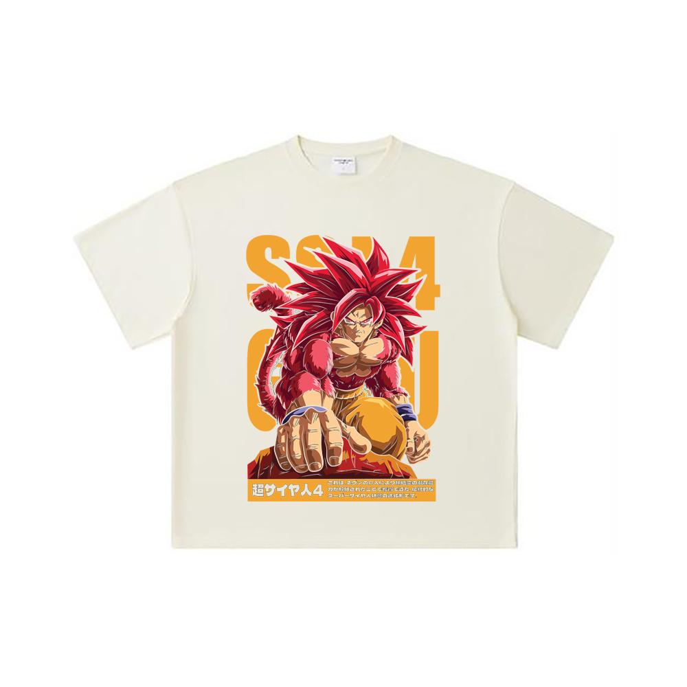 260 GSM Double Yarn 32 Count 100% Cotton Dragon Ball V42 Goku SSJ4 Print Unisex Heavy Cotton T Shirt S абрикосовый
260 GSM Double Yarn 32 Count 100% Cotton Dragon Ball V42 Goku SSJ4 Print Unisex Heavy Cotton T Shirt S абрикосовый
