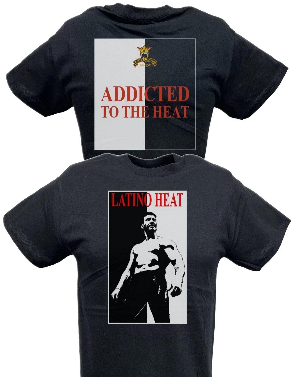 Eddie Guerrero Scarface Addicted to the Heat Mens Black T-shirt S-5XL L
Eddie Guerrero Scarface Addicted to the Heat Mens Black T-shirt S-5XL L