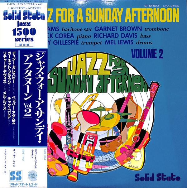 LP Record VARIOUS (PEPPER ADAMS, CHICK COREA, - Jazz For A Sunday Afternoon Volume LAX3155 SOLID STATE 1977 Japan Jazz
LP Record VARIOUS (PEPPER ADAMS, CHICK COREA, - Jazz For A Sunday Afternoon Volume LAX3155 SOLID STATE 1977 Japan Jazz