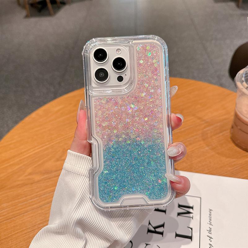 Чехол для мобильного телефона IP16 Promax Три в одном Клей Двухцветный Блестки Полностью закрывающий Защита от солнца и ударопрочность для IP16 For iPhone 16 PRO MAX
Чехол для мобильного телефона IP16 Promax Три в одном Клей Двухцветный Блестки Полностью закрывающий Защита от солнца и ударопрочность для IP16 For iPhone 16 PRO MAX