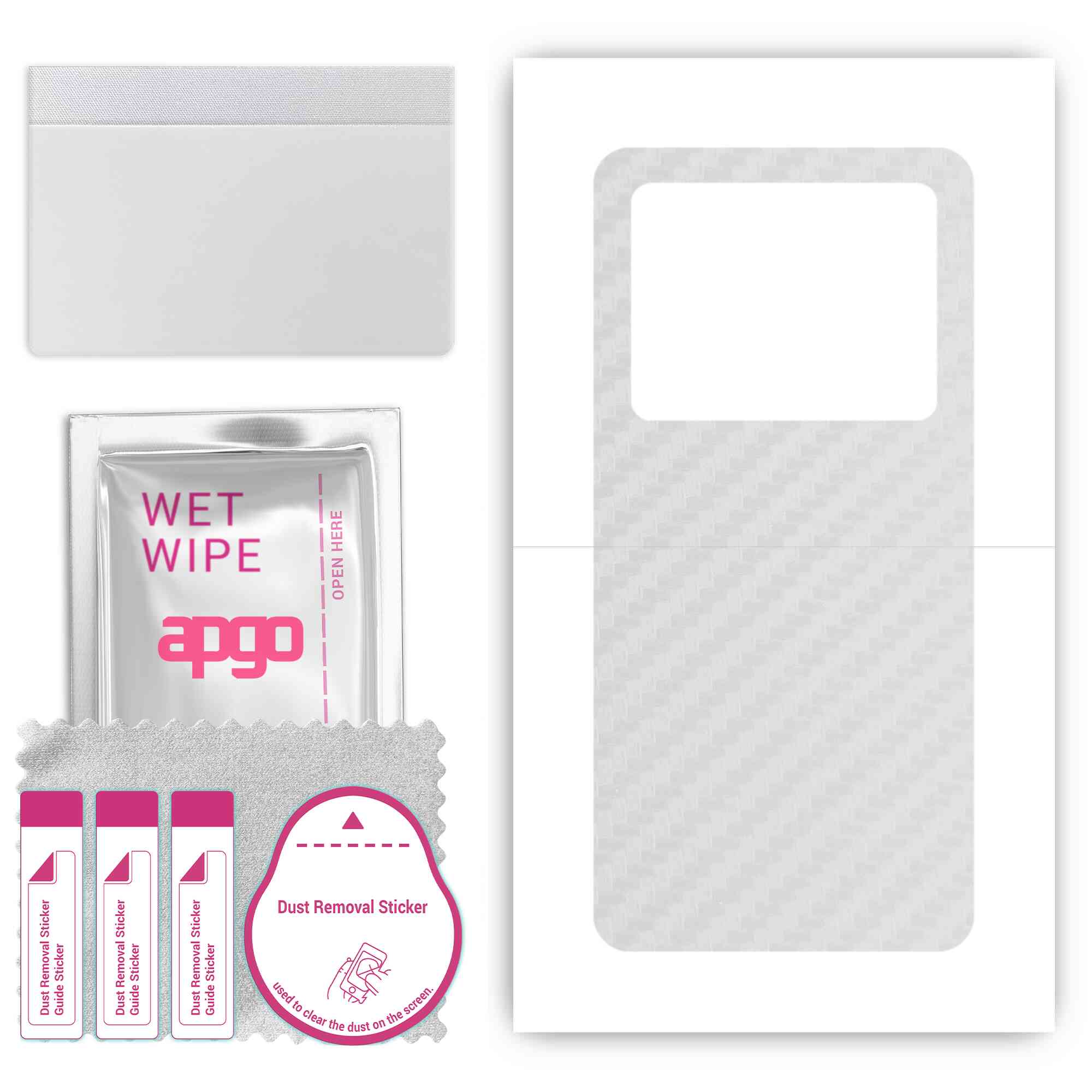 apgo Protective Skin Sticker for the back compatible with Vivo X80, Wrap Film, Foil, Vinyl - Pattern Transparent Carbon
apgo Protective Skin Sticker for the back compatible with Vivo X80, Wrap Film, Foil, Vinyl - Pattern Transparent Carbon