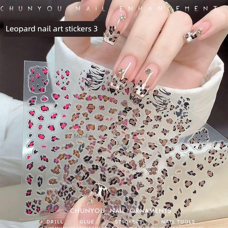 New Arrival Leopard Nail Stickers Fall and Winter White Popular Nail Beauty Ornament Ins Fashion Sweet Cool Style Nail Decals 3 combinations (1 for each section)
New Arrival Leopard Nail Stickers Fall and Winter White Popular Nail Beauty Ornament Ins Fashion Sweet Cool Style Nail Decals 3 combinations (1 for each section)