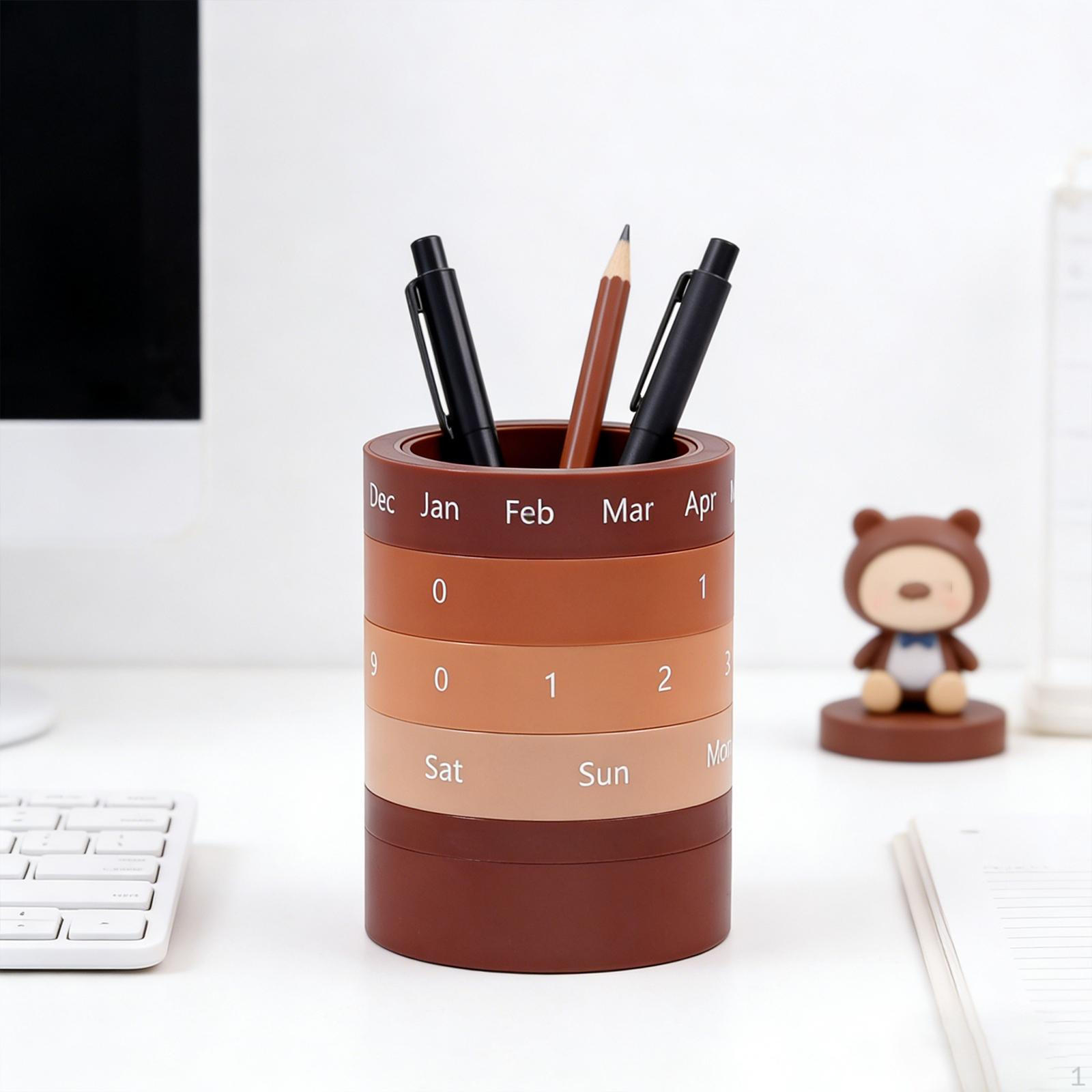 Desk Organizer for Pencils, Gift And Girls, Holds 40 Ideal School Home. Bottom. коричневый
Desk Organizer for Pencils, Gift And Girls, Holds 40 Ideal School Home. Bottom. коричневый