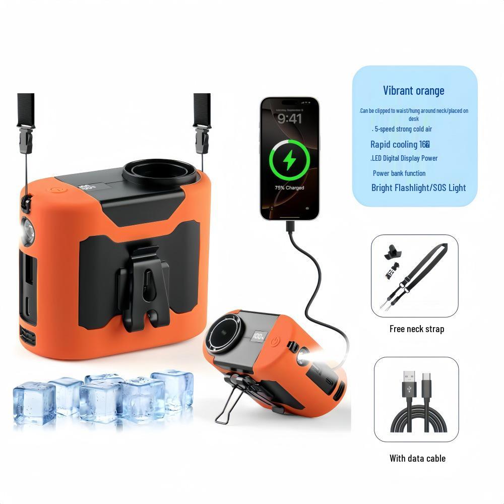 2026 Portable USB Charging Outdoor Waist Fan with Binocular Holder 131x88x58mm
2026 Portable USB Charging Outdoor Waist Fan with Binocular Holder 131x88x58mm