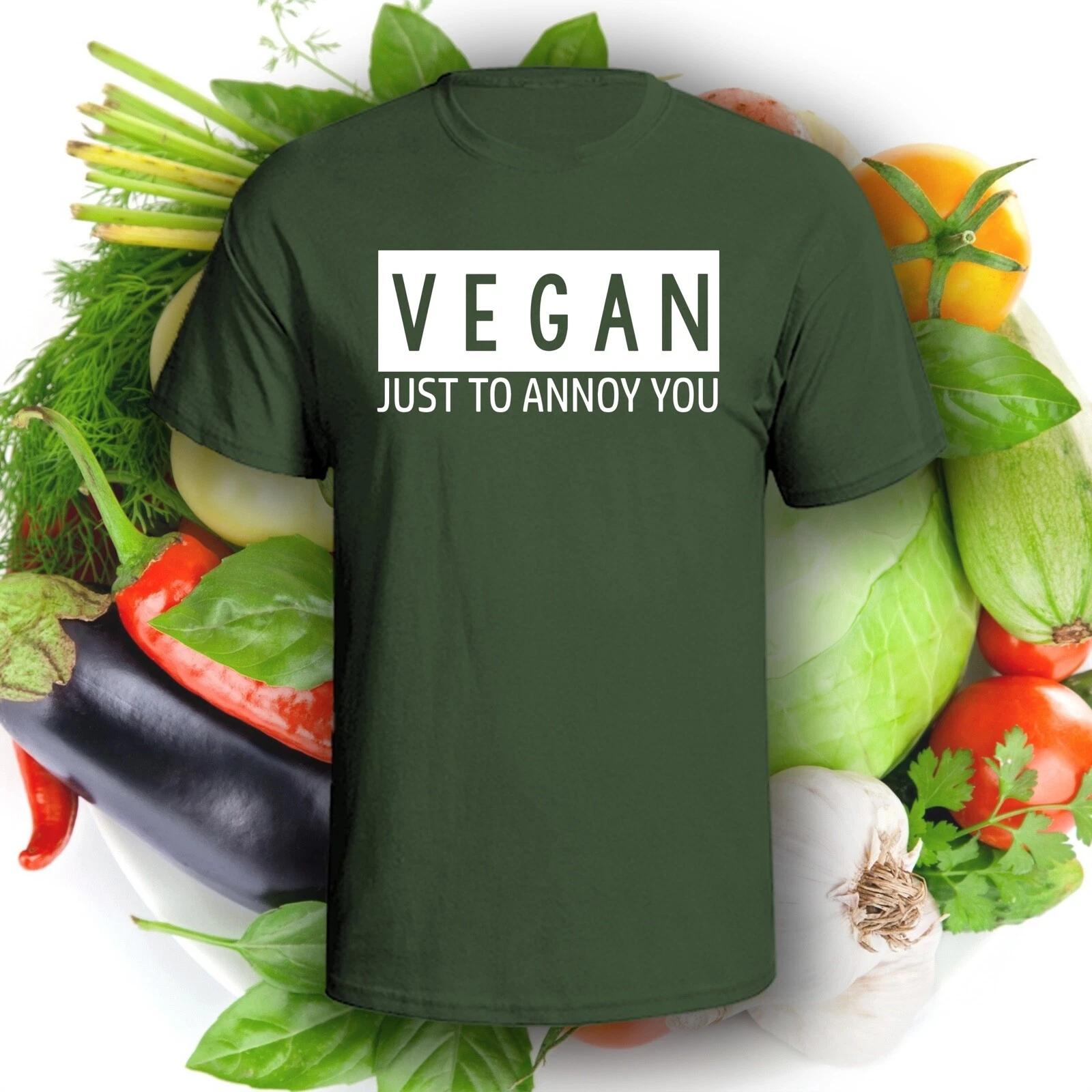 Vegan Just To Annoy You 2 T-Shirt | Pick Your Color! | Vegetarian / Vegan XL
Vegan Just To Annoy You 2 T-Shirt | Pick Your Color! | Vegetarian / Vegan XL