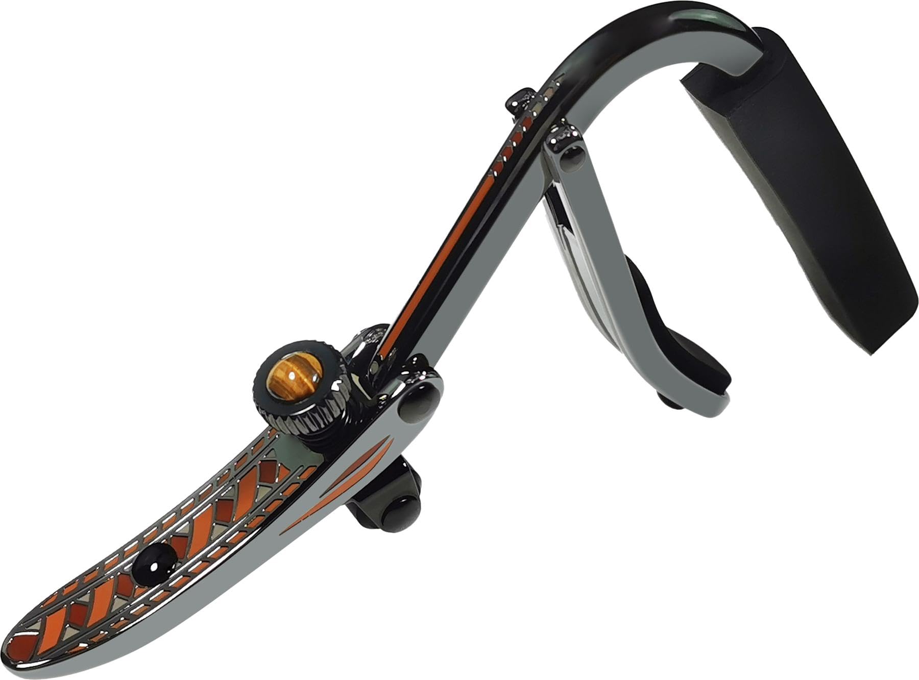 SHUBB Capo Capo for Folk SHUBB C1z Guitar Capo 50th Anniversary Special Design Rosette Rossete
SHUBB Capo Capo for Folk SHUBB C1z Guitar Capo 50th Anniversary Special Design Rosette Rossete