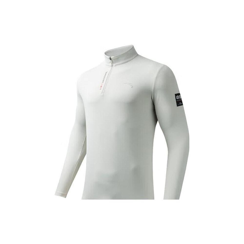 Anta Plain Stand Collar Pullover Long Sleeve T Shirt Men Tops Grass-Winter-Gray 152347407-1 S
Anta Plain Stand Collar Pullover Long Sleeve T Shirt Men Tops Grass-Winter-Gray 152347407-1 S