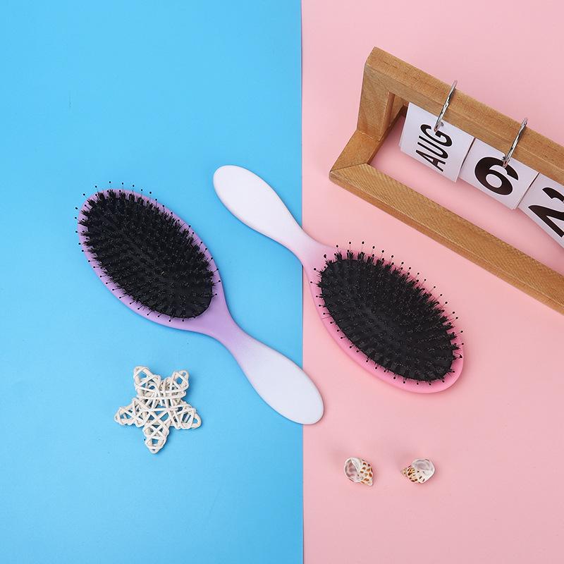 Dual-Color Boar Bristle Cushion Comb for Wet & Dry Hair - Fluffy Styling & Scalp Massage 22.5*7*3cm фіолетовий
Dual-Color Boar Bristle Cushion Comb for Wet & Dry Hair - Fluffy Styling & Scalp Massage 22.5*7*3cm фіолетовий