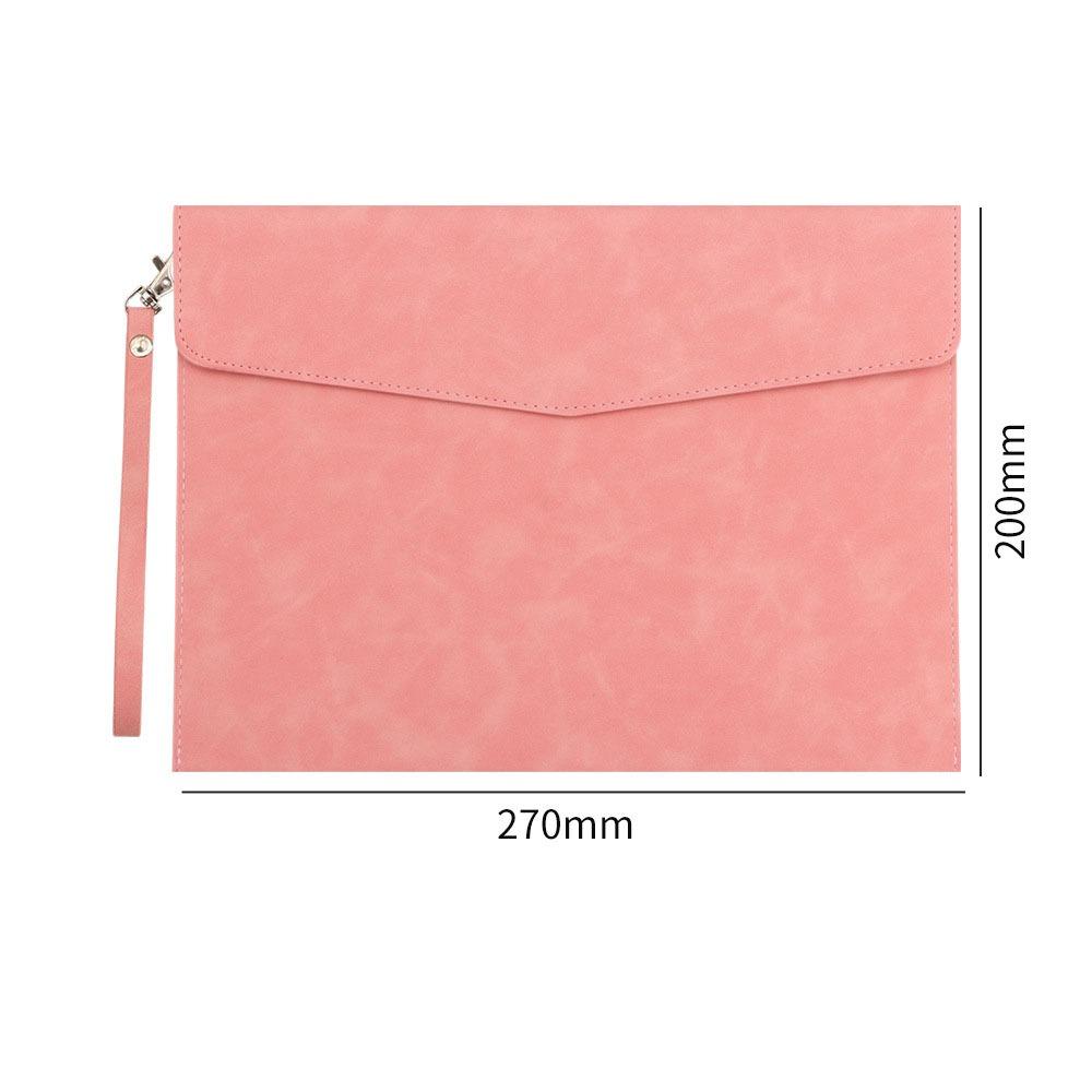 Portable A5 Leather Document Bag with Handle Large Capacity Business Briefcase Waterproof Laptop Cases Office Organizer рожевий
Portable A5 Leather Document Bag with Handle Large Capacity Business Briefcase Waterproof Laptop Cases Office Organizer рожевий