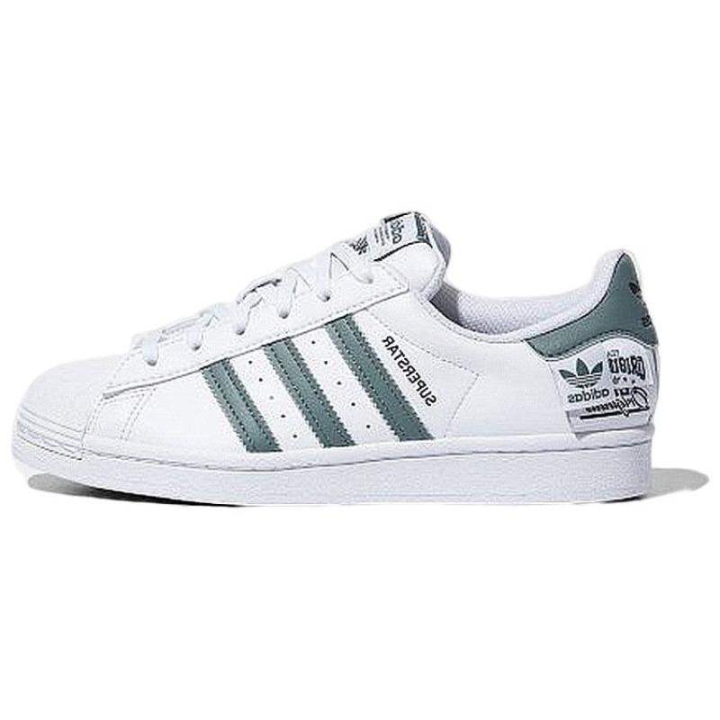 Adidas Originals Superstar Trendy Casual Wear Resistant Low Top Skate Shoes Unisex White Grey Green HQ6455 44.5 белый
Adidas Originals Superstar Trendy Casual Wear Resistant Low Top Skate Shoes Unisex White Grey Green HQ6455 44.5 белый