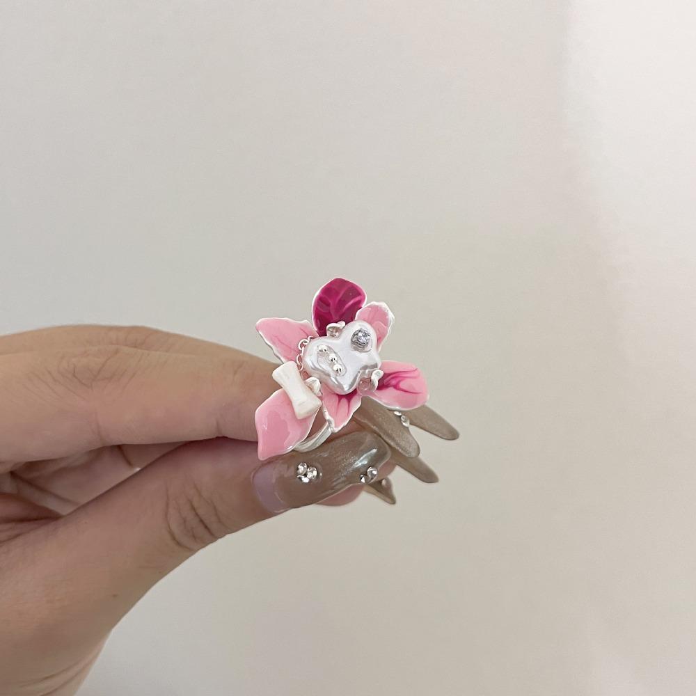 Белый Ирис Цветок Эмаль Кольцо на Палец Бабочка Орхидея Французское Неправильное Кольцо Девушки Style3
Белый Ирис Цветок Эмаль Кольцо на Палец Бабочка Орхидея Французское Неправильное Кольцо Девушки Style3