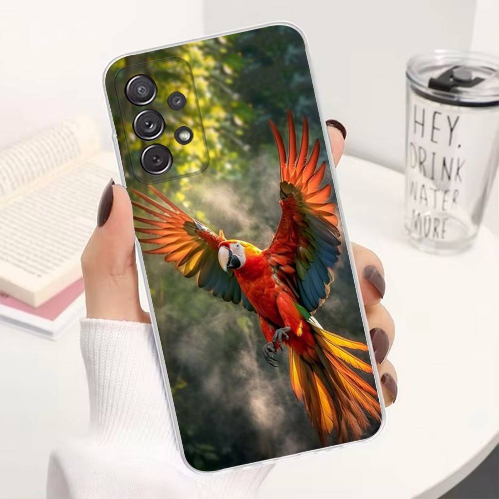 A-Animal Parrot Bird Phone Case For Samsung A51,71,30,S21,10,20,Ultra,FE,Lite, S22,23,9,PIus,Transparent, Silicone SamsungS23 5G
A-Animal Parrot Bird Phone Case For Samsung A51,71,30,S21,10,20,Ultra,FE,Lite, S22,23,9,PIus,Transparent, Silicone SamsungS23 5G
