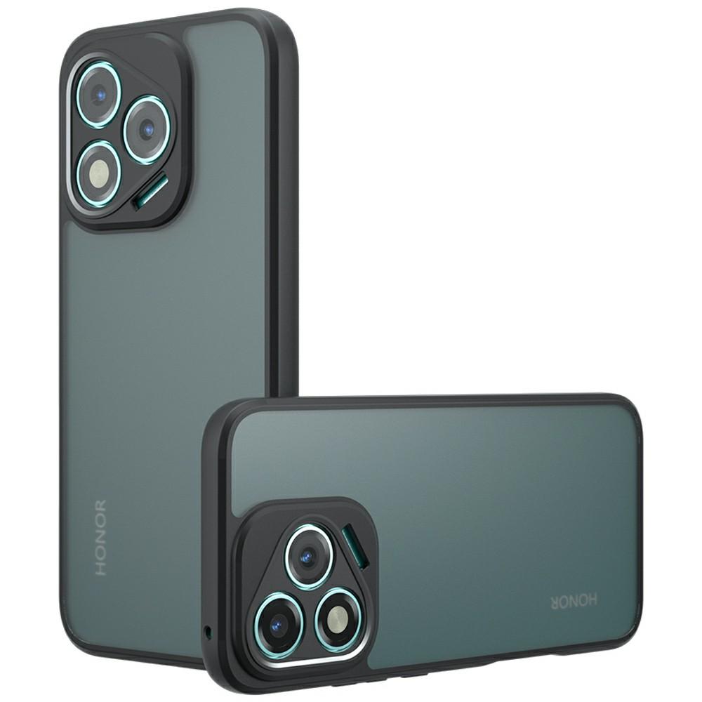 Для Honor 400 Lite 5G Чехол Матовый чехол для телефона из ТПУ+ПК с эффектом кожи, Прозрачный черный A
Для Honor 400 Lite 5G Чехол Матовый чехол для телефона из ТПУ+ПК с эффектом кожи, Прозрачный черный A