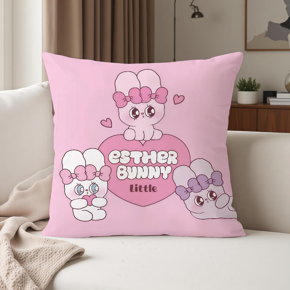 Cartoon Cute Eesther Bunny Pillow Case Suitable For Bedrooms Living Rooms Cars Home Decoration 30cmx30cm
Cartoon Cute Eesther Bunny Pillow Case Suitable For Bedrooms Living Rooms Cars Home Decoration 30cmx30cm