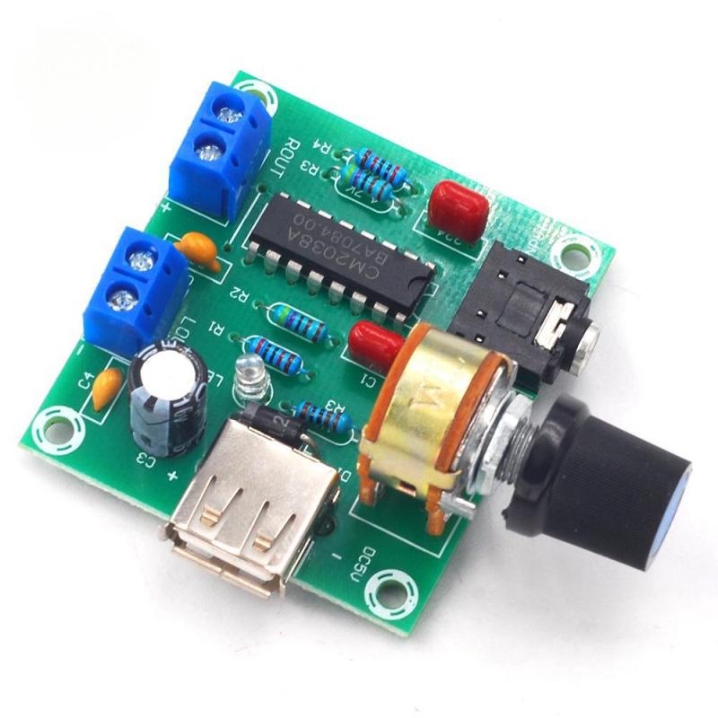 5V Ac/USBPower Supply Small Amplifier PM CM2038Amplifier Board 5Wx2High-fidelity Finished Board China Mainland
5V Ac/USBPower Supply Small Amplifier PM CM2038Amplifier Board 5Wx2High-fidelity Finished Board China Mainland