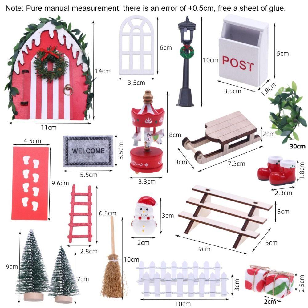 Різдвяні прикраси Ляльковий будиночок Набір різдвяних меблів для прикраси для ляльки OB11/Ельфа
Різдвяні прикраси Ляльковий будиночок Набір різдвяних меблів для прикраси для ляльки OB11/Ельфа