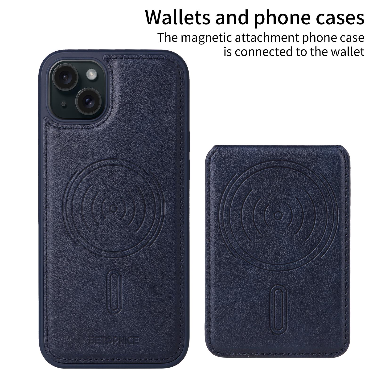 For iPhone 15 Plus Magnetic Case BETOPNICE RFID Blocking Leather Phone Back Cover with Detachable Card Bag Brown
For iPhone 15 Plus Magnetic Case BETOPNICE RFID Blocking Leather Phone Back Cover with Detachable Card Bag Brown