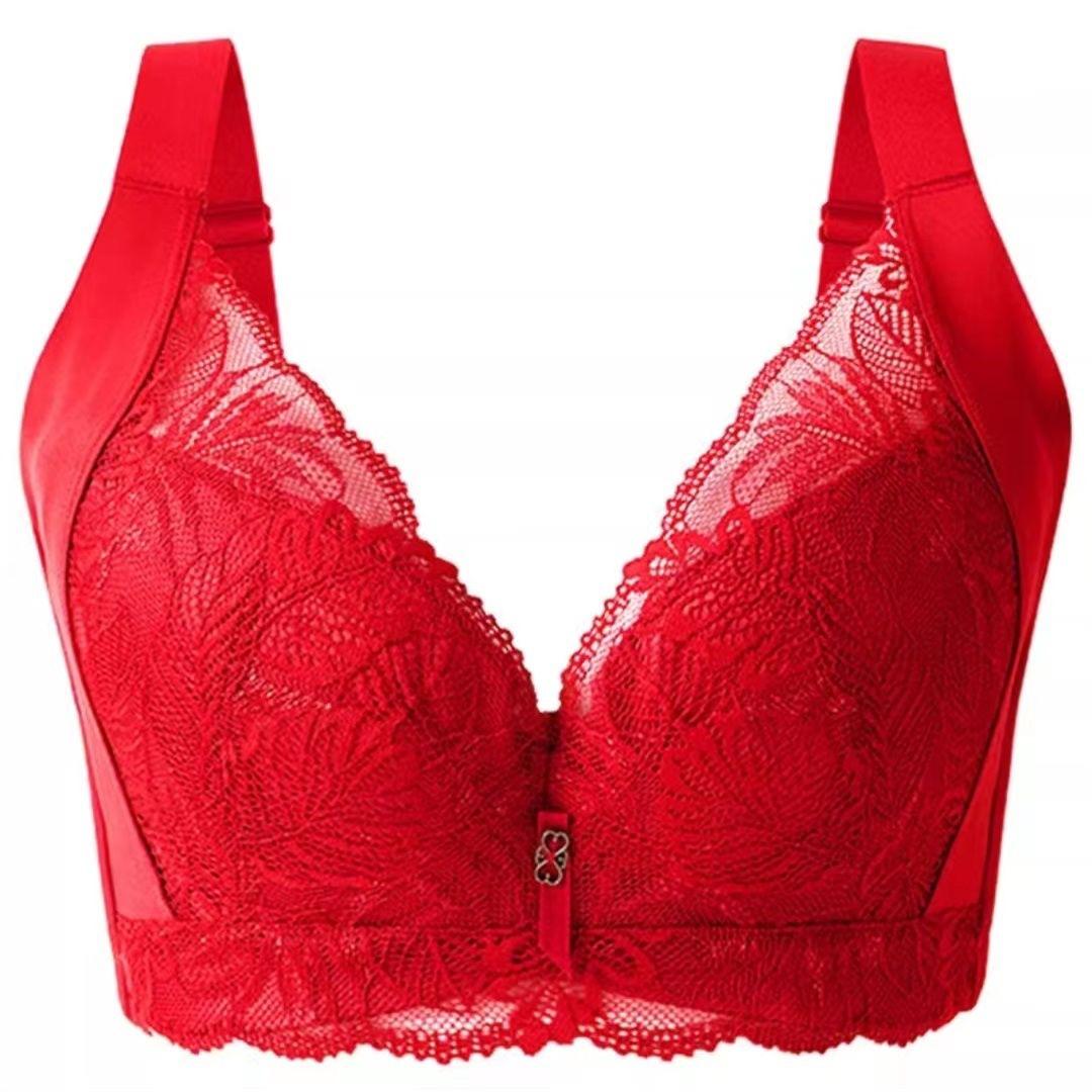 Adjustable Lingerie Women s Thin Converging and Retracting Breast Bra Anti-sagging Full-cup Bra Push Up Bra 34/75B червоний
Adjustable Lingerie Women s Thin Converging and Retracting Breast Bra Anti-sagging Full-cup Bra Push Up Bra 34/75B червоний