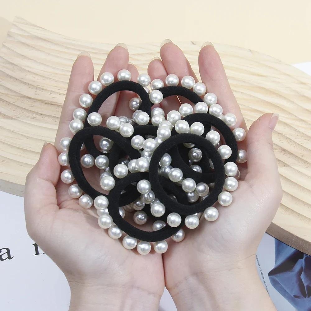3 шт./лот женские резинки для волос с жемчугом черного цвета для хвоста для женщин простые эластичные повязки на голову спортивные аксессуары для головных уборов 3 Pcs чёрный
3 шт./лот женские резинки для волос с жемчугом черного цвета для хвоста для женщин простые эластичные повязки на голову спортивные аксессуары для головных уборов 3 Pcs чёрный