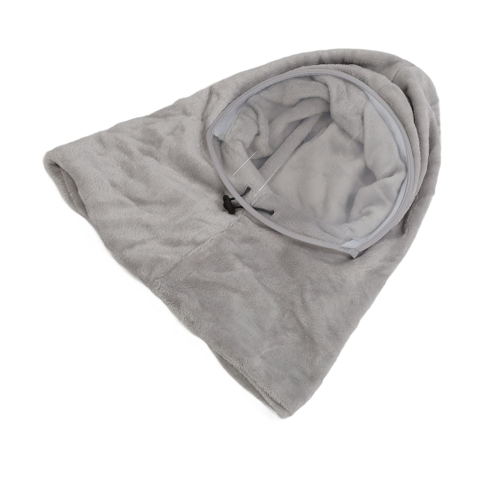 Cycling Windproof Hood Hat Thermal Coral Fleece Winter Hooded Cover Cap for Autumn Winter with Removable Face Panel Grey
Cycling Windproof Hood Hat Thermal Coral Fleece Winter Hooded Cover Cap for Autumn Winter with Removable Face Panel Grey