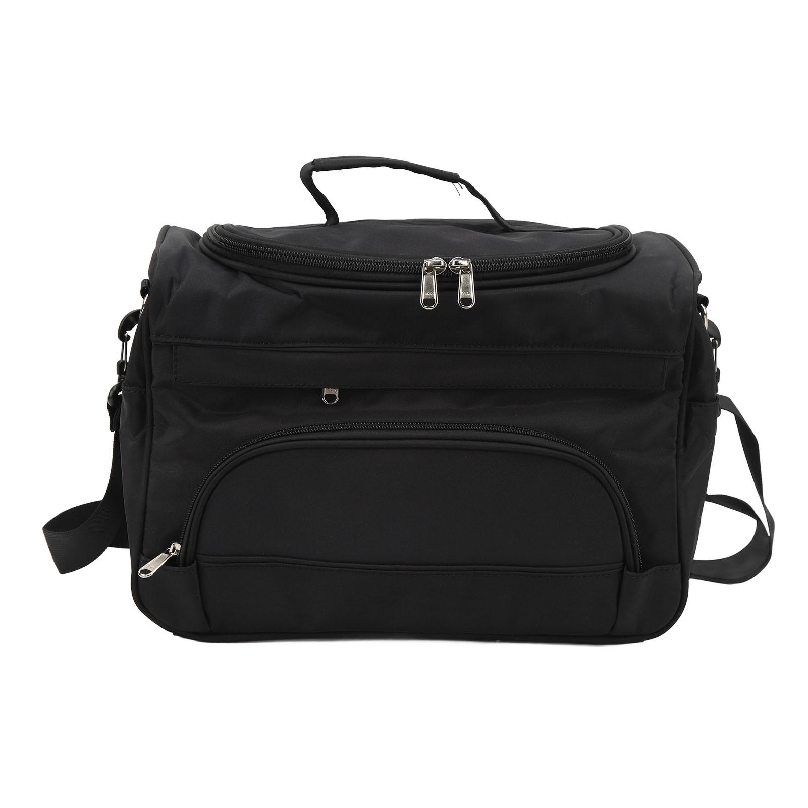 Многофункциональная сумка для хранения, большая вместительная косметичка на молнии с плечевым ремнем