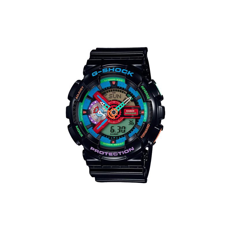 Casio Contrast Color Double Display Anti-magnetic Shockproof Waterproof Sports Quartz Movement Plastic Strap Japanese and Korean Watch GA-110MC-1A чёрный
Casio Contrast Color Double Display Anti-magnetic Shockproof Waterproof Sports Quartz Movement Plastic Strap Japanese and Korean Watch GA-110MC-1A чёрный
