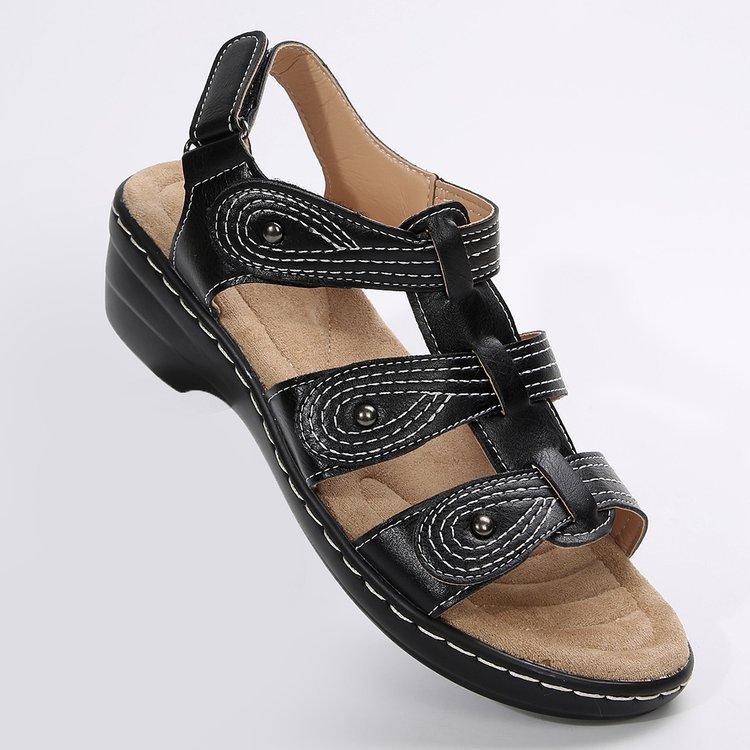 Summer new fashion fish mouth wedge heel casual large size women s one-word sandals 36 чёрный
Summer new fashion fish mouth wedge heel casual large size women s one-word sandals 36 чёрный