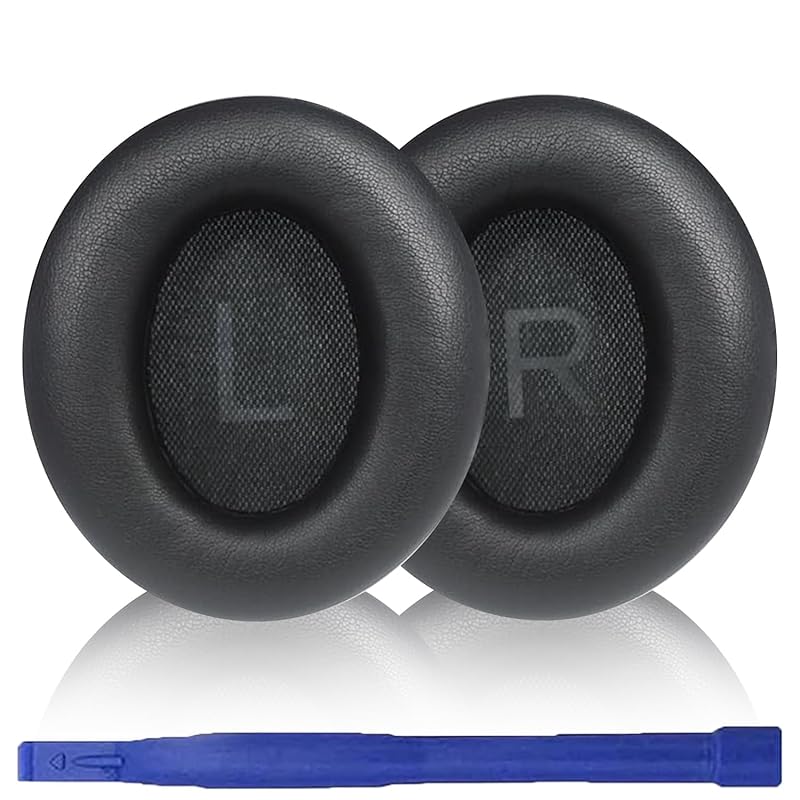 Adhiper ear pads replacement ear pads protein leather Anker Space Q45 for headphones replacement ear pads comfort form replacement earmuffs (black)
Adhiper ear pads replacement ear pads protein leather Anker Space Q45 for headphones replacement ear pads comfort form replacement earmuffs (black)