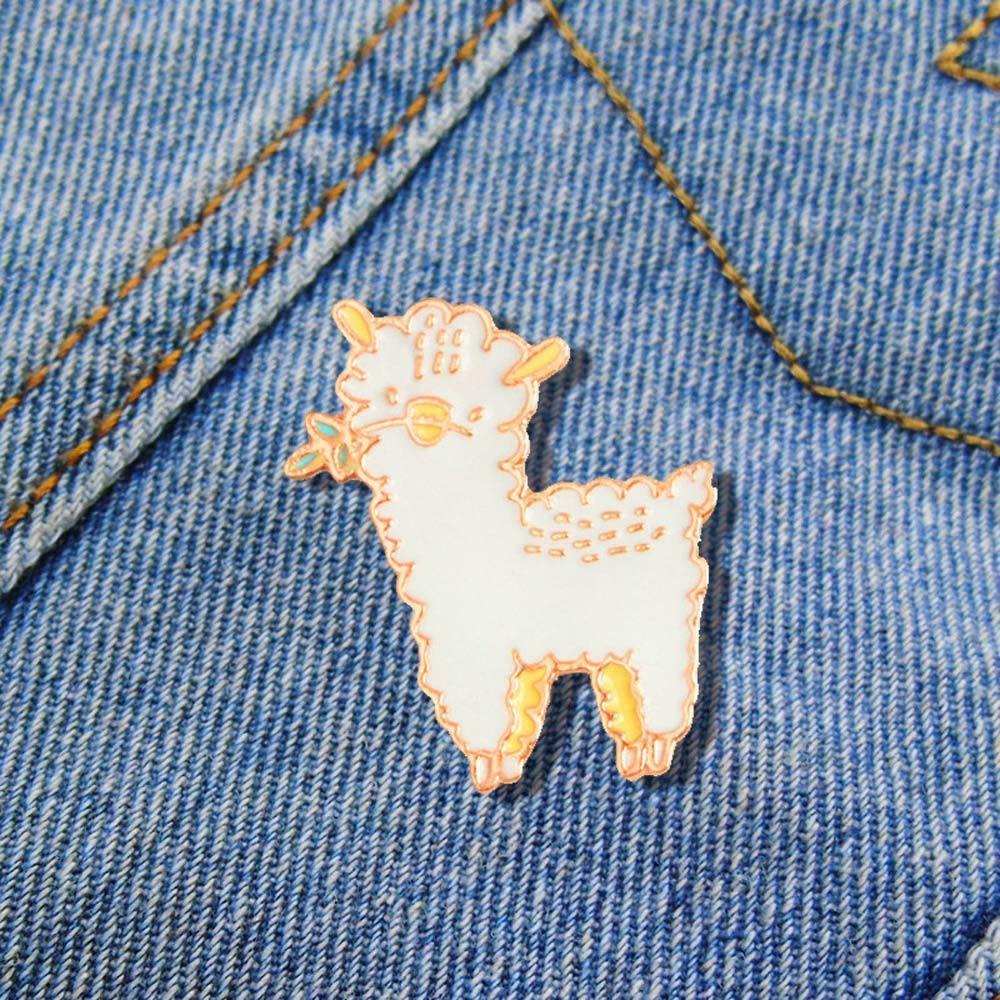 Hat Backpack Bag Creative Animal Alpaca Accessories Enamel Metal Jewelry Lapel Brooches Pins Badges
Hat Backpack Bag Creative Animal Alpaca Accessories Enamel Metal Jewelry Lapel Brooches Pins Badges