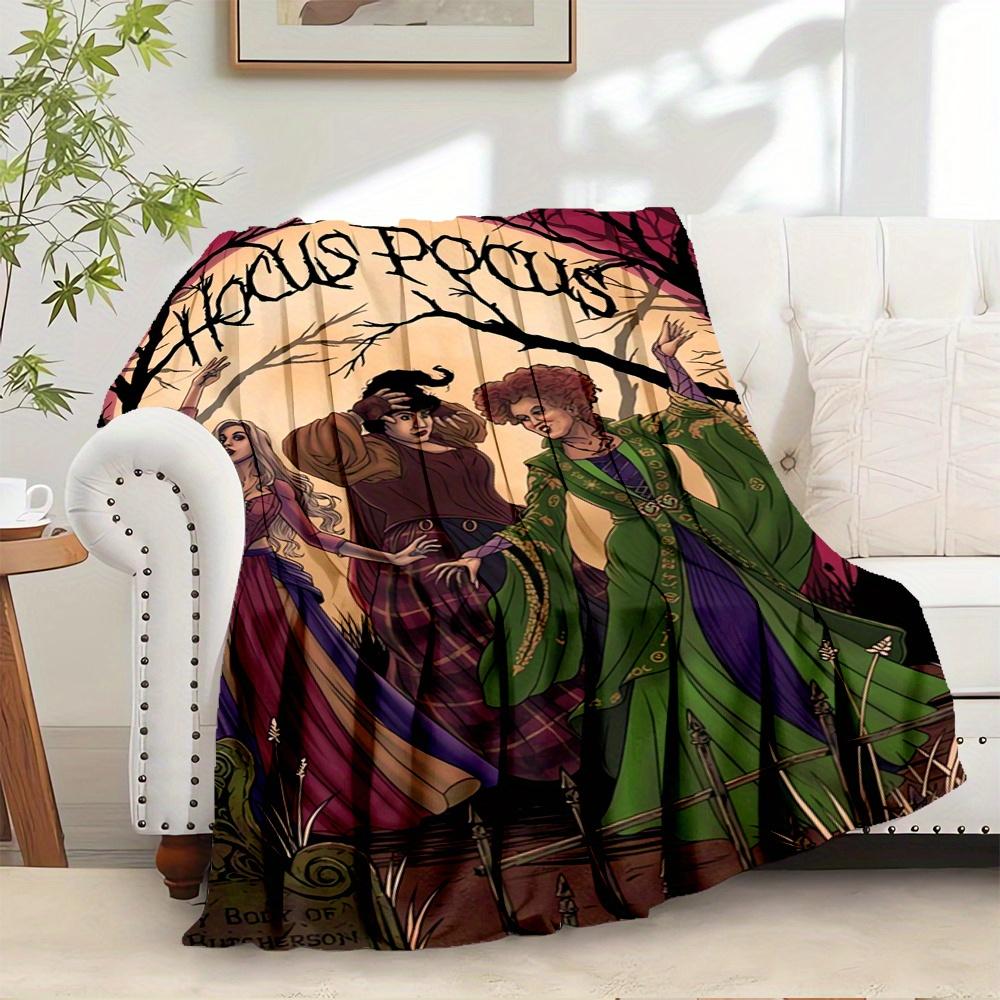1pc Flannel Throw Blanket, Hocus Pocus,Sanderson Sisters,HalloweenPattern Printed Blanket, Warm Cozy Soft Blanket For Couch Bed Sofa Car Office Trave 80cm x 120cm
1pc Flannel Throw Blanket, Hocus Pocus,Sanderson Sisters,HalloweenPattern Printed Blanket, Warm Cozy Soft Blanket For Couch Bed Sofa Car Office Trave 80cm x 120cm