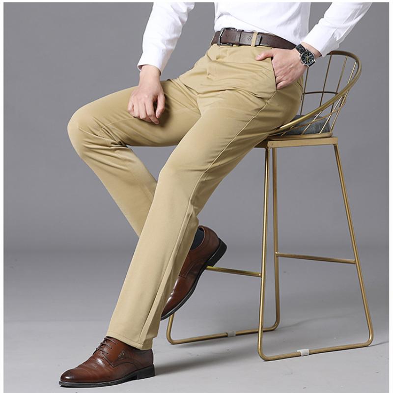 Мужские свободные эластичные деловые прямые повседневные брюки Cozy Up 40 хаки
Мужские свободные эластичные деловые прямые повседневные брюки Cozy Up 40 хаки