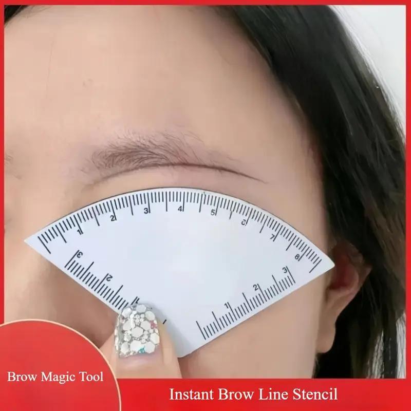 Инструмент для рисования бровей для начинающего тату-мастера Быстро создает форму бровей Макияж Вспомогательный инструмент для бровей Линейка Шаблон формы бровей 1PCS
Инструмент для рисования бровей для начинающего тату-мастера Быстро создает форму бровей Макияж Вспомогательный инструмент для бровей Линейка Шаблон формы бровей 1PCS
