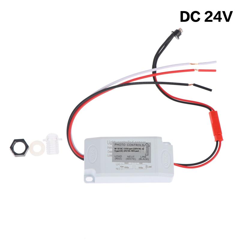 1PC DC12V 24V AC100-260V Outdoor Light Control Photoelectric Sensor Switch RainproofLightningProtection Intelligent Light Sensor
1PC DC12V 24V AC100-260V Outdoor Light Control Photoelectric Sensor Switch RainproofLightningProtection Intelligent Light Sensor