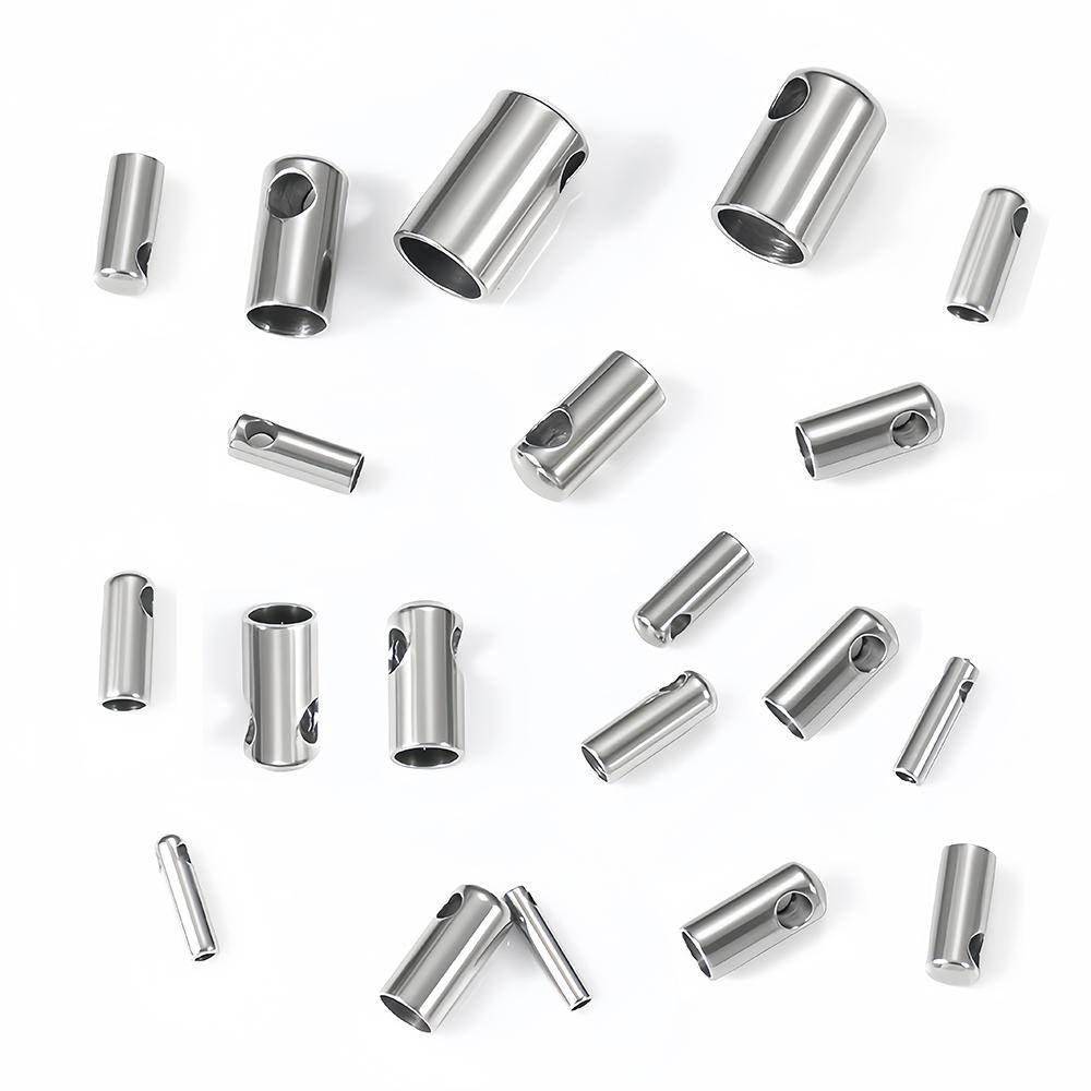 20-50pcs 1-5mm Stainless Steel End Tip Cap Crimp Clasps Connector DIY Tassel Leather Cord End Crimp Jewelry Making Supplies 1.0mm x 50pcs
20-50pcs 1-5mm Stainless Steel End Tip Cap Crimp Clasps Connector DIY Tassel Leather Cord End Crimp Jewelry Making Supplies 1.0mm x 50pcs