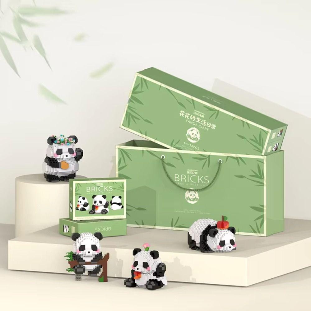 Animal Panda Micro Building Block Chinese Style Assembled Toys for Children Model Bricks Hug Pumpkin
Animal Panda Micro Building Block Chinese Style Assembled Toys for Children Model Bricks Hug Pumpkin